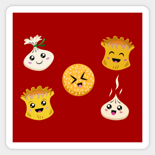 Dim Sum Friends Sticker